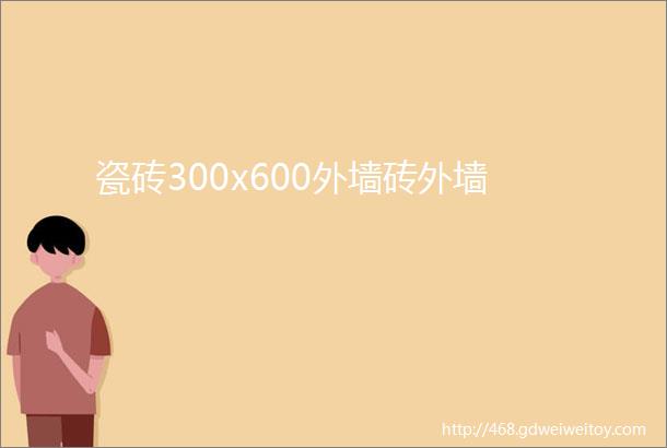 瓷砖300x600外墙砖外墙